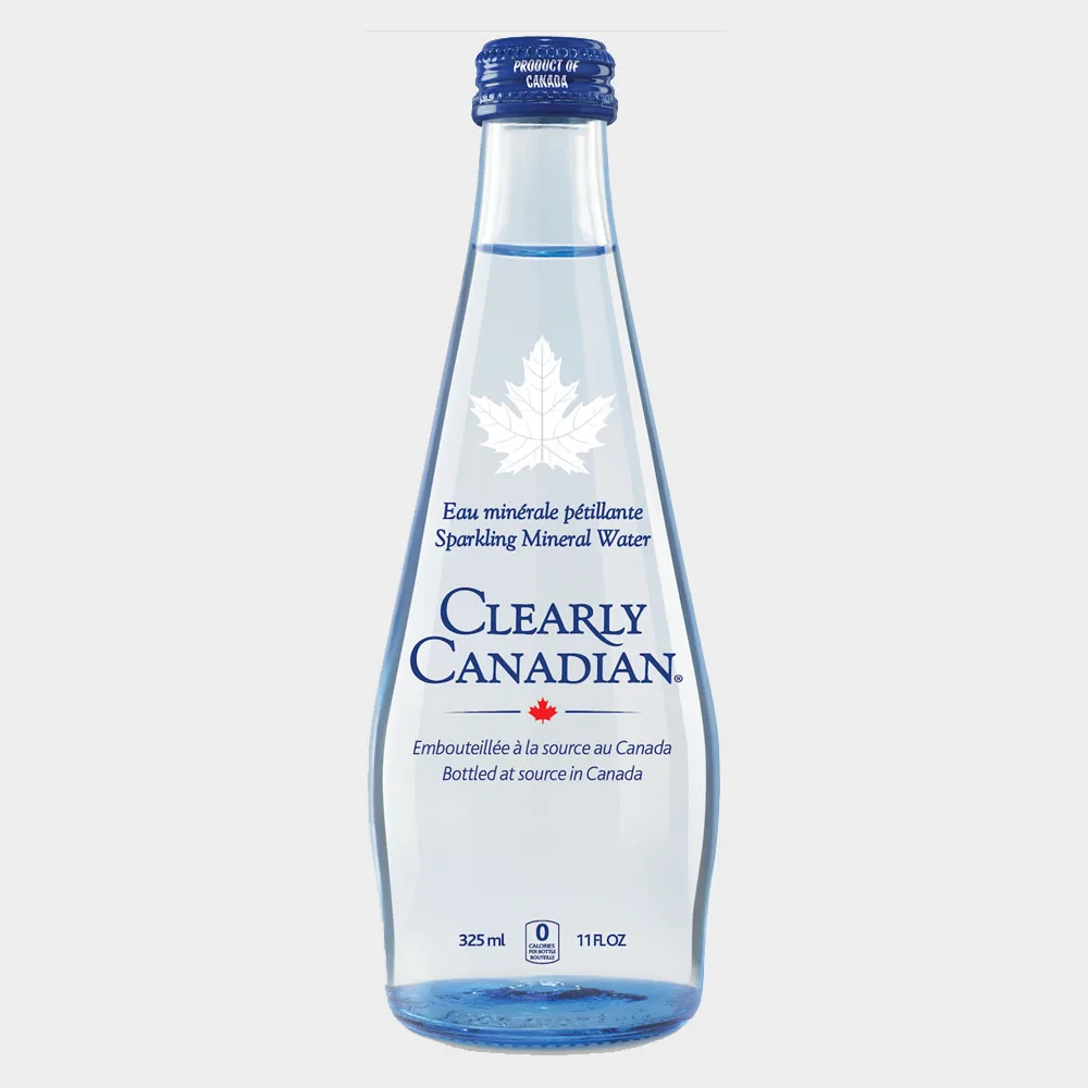 
Clearly Sparkling Mineral Water 325Ml Lowest Sodium Rating Among Sparkling Mineral Waters Worldwide 