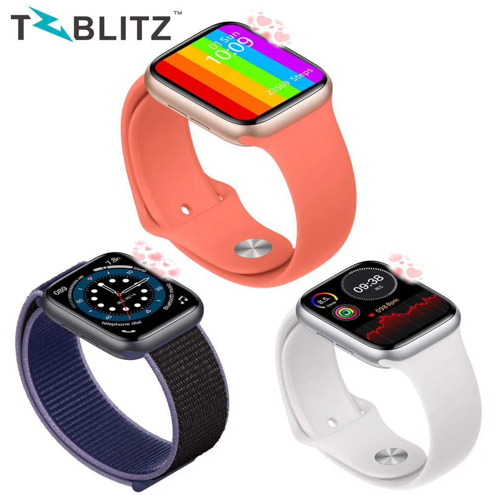 W56 оригинальные W56 Смарт-часы 6 1: 1 дизайн 1,75 дюйма дисплей ЭКГ пульсометр Беспроводное зарядное устройство IP68 Водонепроницаемые Смарт-часы