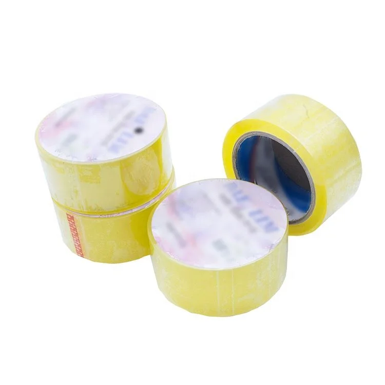 Single Sided Decorative Low Price Bopp Film Tape Carton Sealing Bopp Adhesive Tape