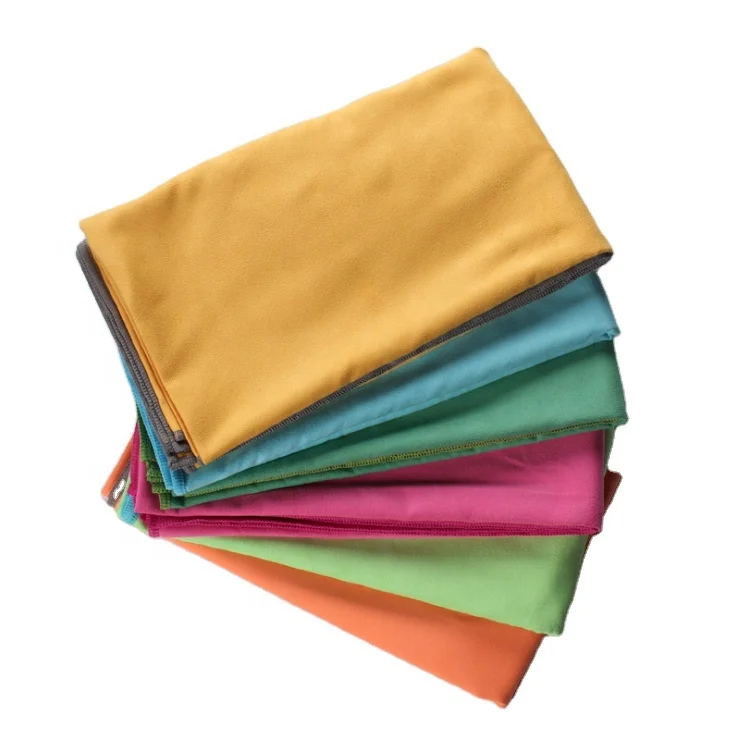Quick dry custom print eco friendly sport gym non-slip hot microfiber yoga cooling towel