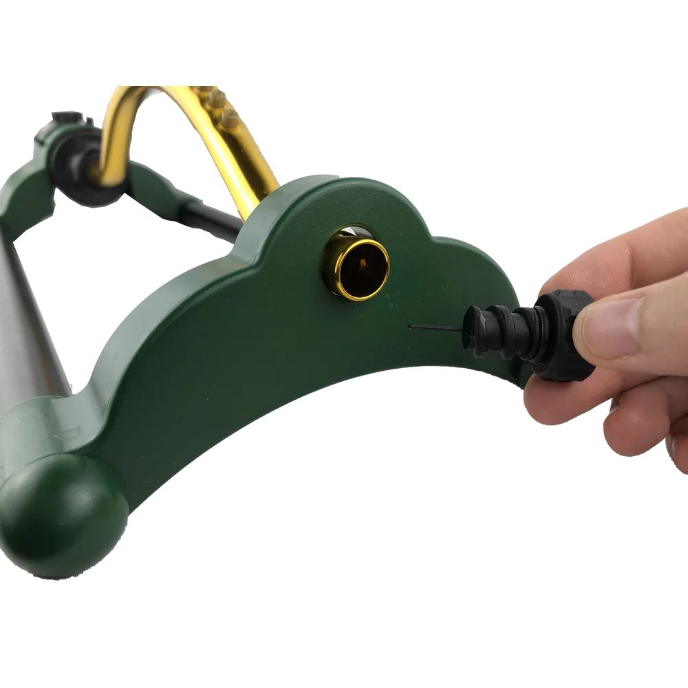 Turbo Oscillating Water Sprinkler Garden Tools Equipment Needle Plug Provided Smart Irrigation System 18 Rubber Nozzles