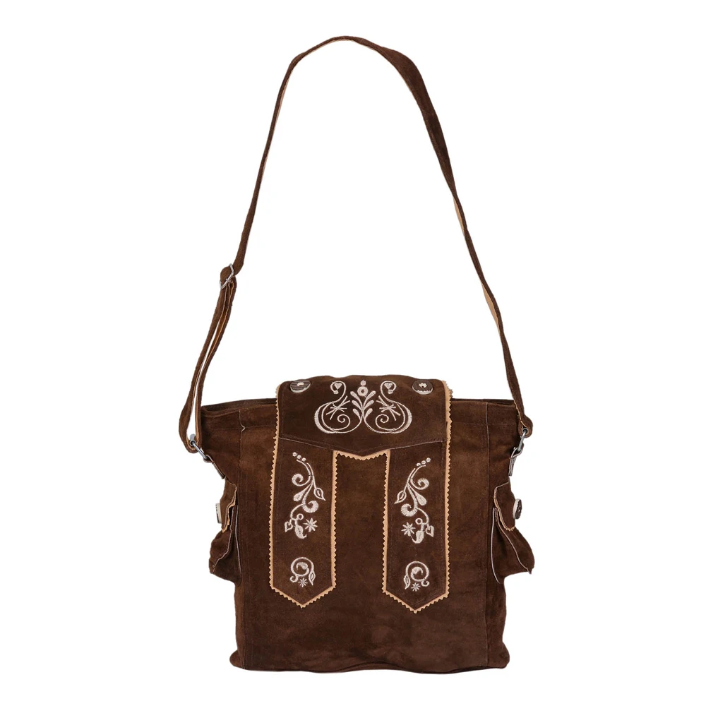 German Oktoberfest collection Bavarian Trachten Traditional German Dirndl Bag Suede Leather German Bag Embroidery Bag ladies