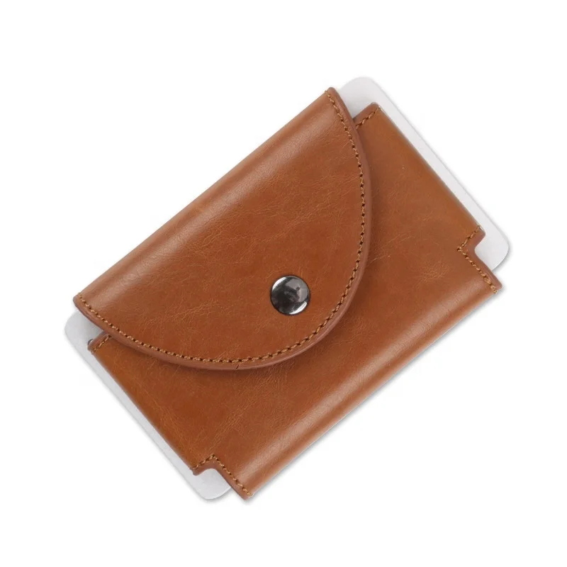 new arrival rfid men business credit card holder with money clip
