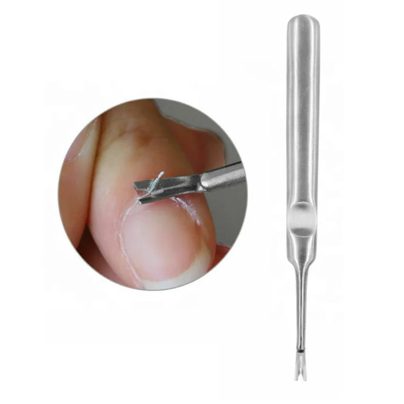 Stainless steel Nail Art Cuticle Pusher Trimmer Cutter Pedicure Manicure Tools