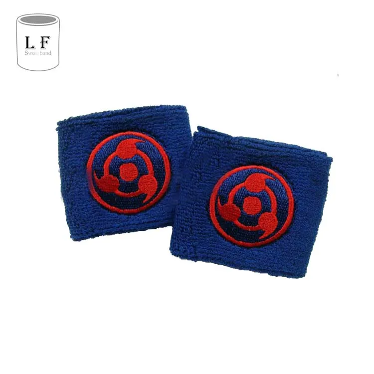 
Embroidery Sport terry wristband sweatband 