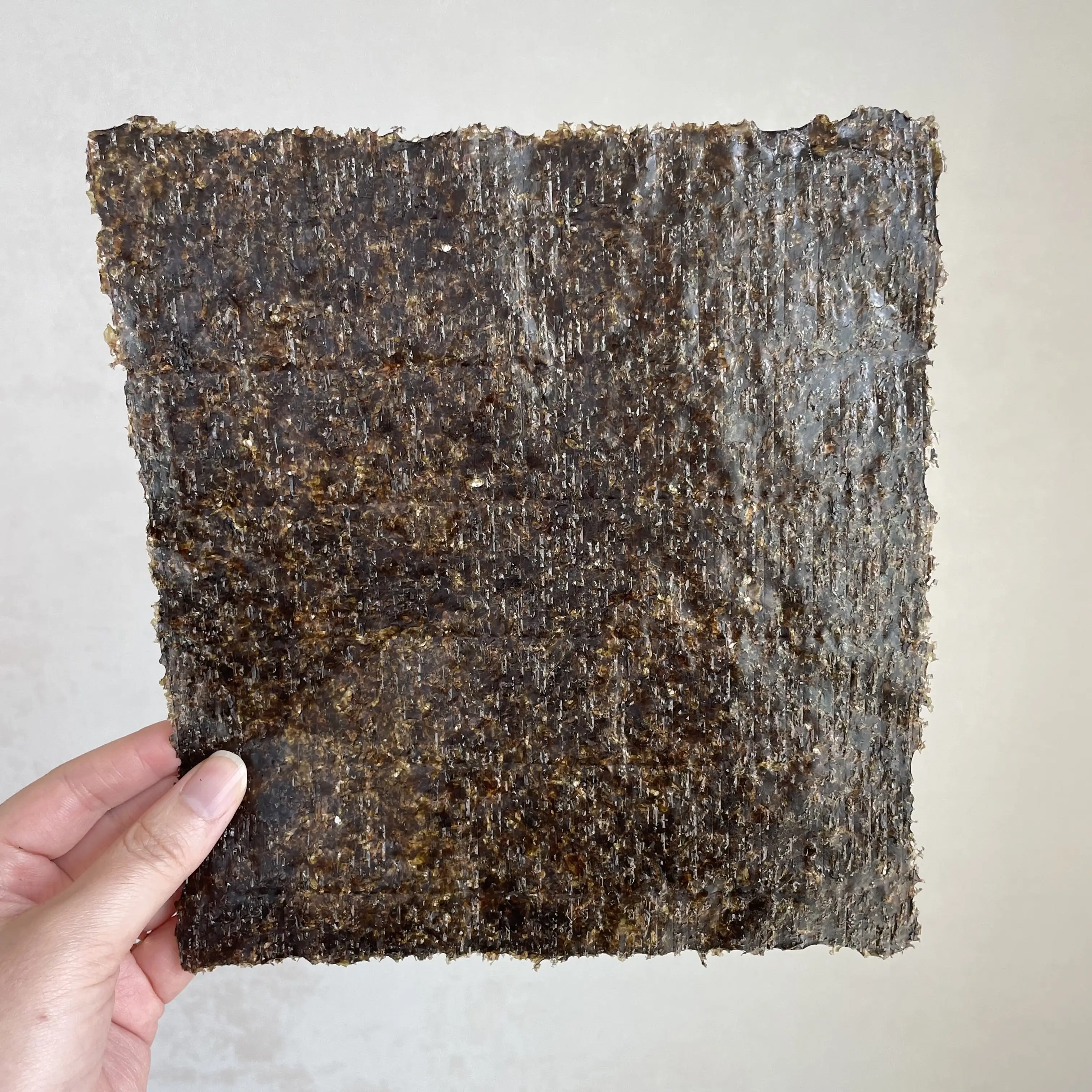 Korean Certified Top Factory Green Dark Color 100 Sheets A Grade Dried Roasted Seaweed Sushi Nori