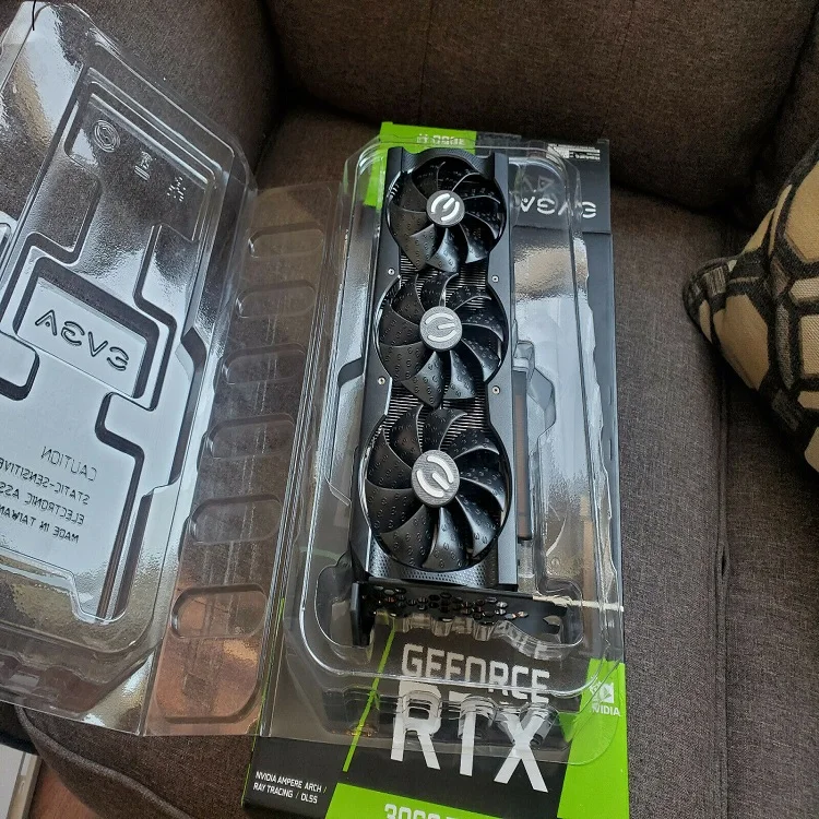 
 Видеокарта AYIN EVGA Ge-Force RTX 3060/ 2070/5700 XT 3090 IT 6700 XT Ti FTW3 ULTRA 8 Гб GDDR6X  