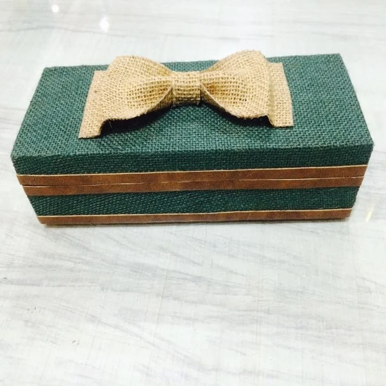 Luxury Customized Jute Gift Box Jewelry rattan Box Eco friendly handmade custom rattan storage gift box with lid