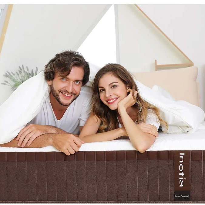 Inofia 11.4 Inch Double Hybrid Mattress with Memory Foam