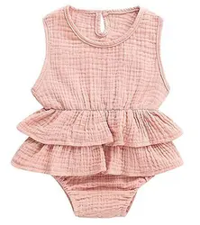 Girl Clothes Sleeveless Romper Tutu Dress 1PC Baby Girl Outfit baby clothes in bulk