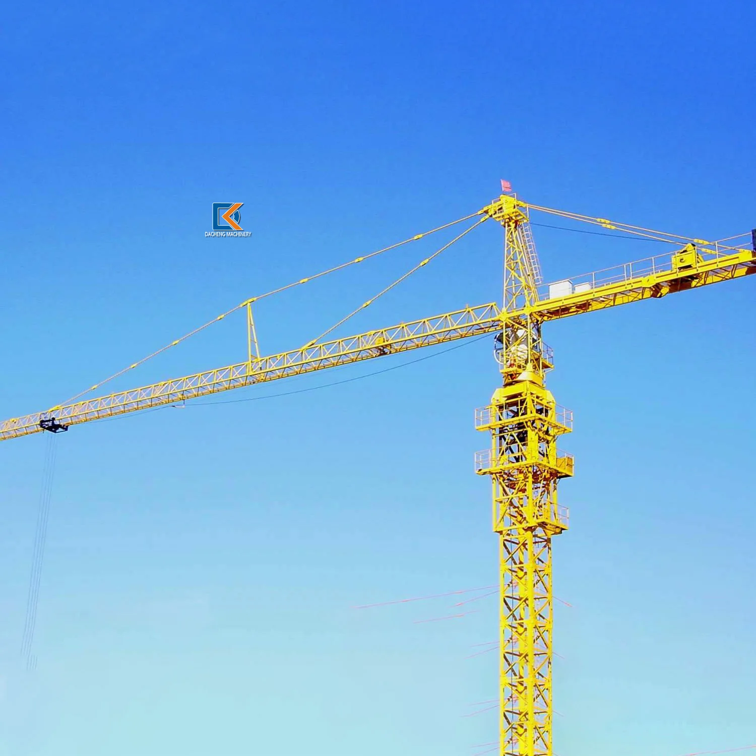 Дачэн-плоской подошве в китайском стиле; Тип Головки Дешевые 50 м Дубай башенный кран Tc5013-4