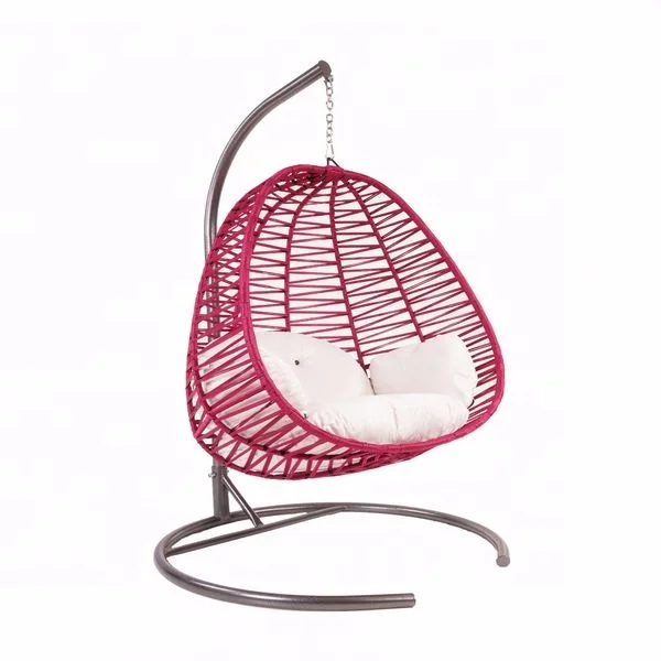 Low Price Swing Person Handmade Adult Egg Rattan Patio Swing