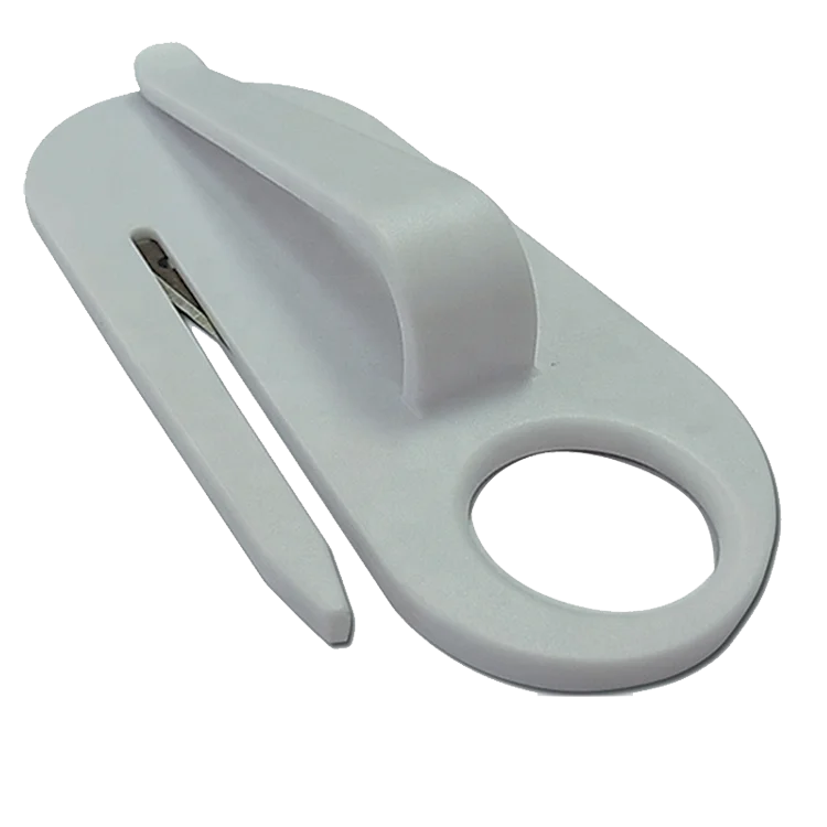 Быстрое производство безопасный дизайн Новый пластик с лезвием из нержавеющей стали Режущий инструмент для ремня безопасности