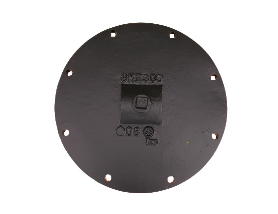 High quality nodular cast iron tank manhole construction machine parts sand casting technology JIS standard