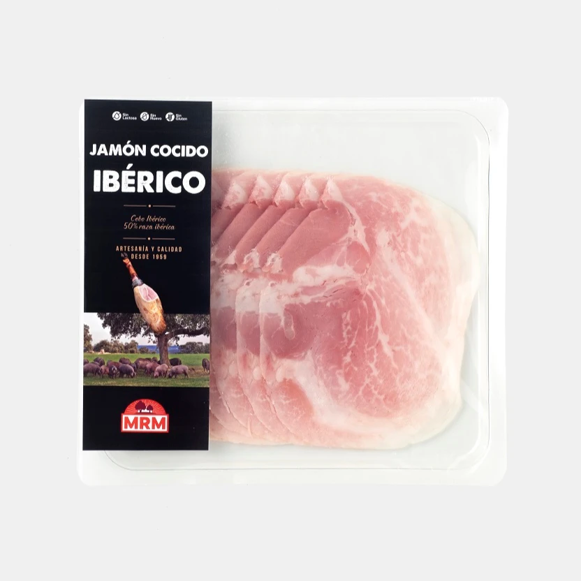 Iberian cooked ham - Sliced