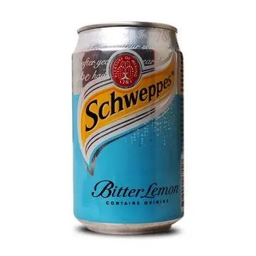 Schweppes Bitter Lemon, Citrus, Orange Soft Drink 330 ml
