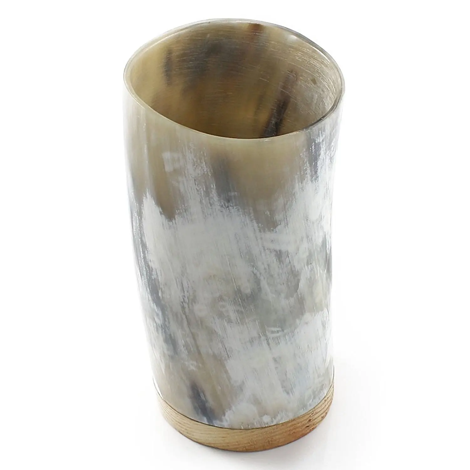 African Style Viking Glasses Travelling Hiking Unique Mountain Handless Mugs Reusable Water Beer Drinking Horn Glass Salt Lamp