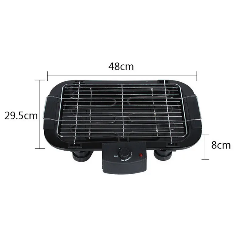 Portable Household Non Stick Iron Simple Mini Smokeless New Indoor Bbq Electric Grills