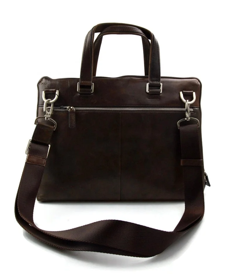 Leather Notebook Satchel Tablet Ladies Handbag Shoulder Messenger Cross body Business Executive Bag IHS-0428