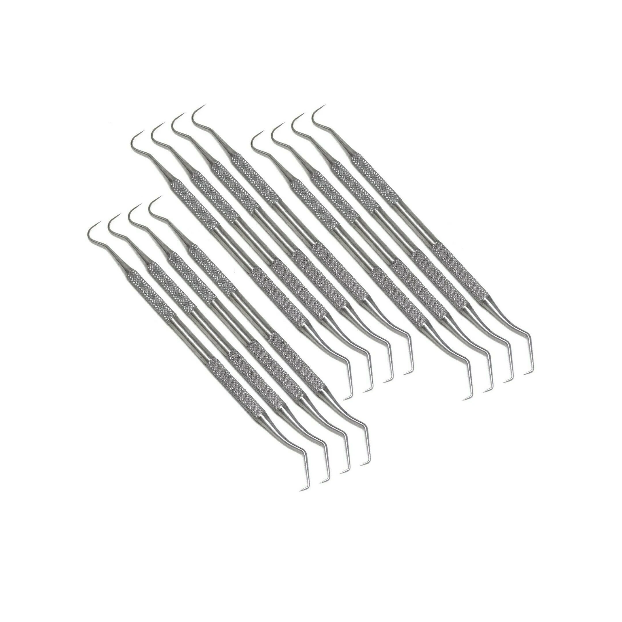 
Set of 12 pcs Dental Explorer Scaler Probe Explorer Surgical Instrument 