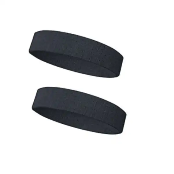 Cheap Customized Promotional Sports Men Women Head Sweat bands Yoga GYM Running Cotton Gel Terry Hair Band Breathable Head Band