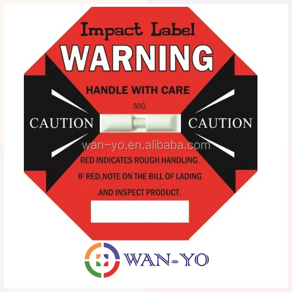 Packing Damage Indicator - Impact Label Indicator ( 50G ) Wan-Yo
