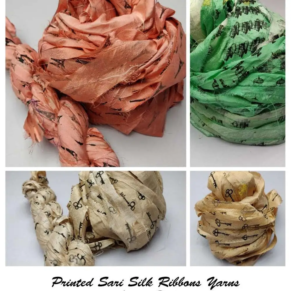 sari silk ribbon Girl Printed Grosgrain Ribbon for Bows Decoration DIY Crafts 3 Inch 75mm Business Custom Customized Hair Eco