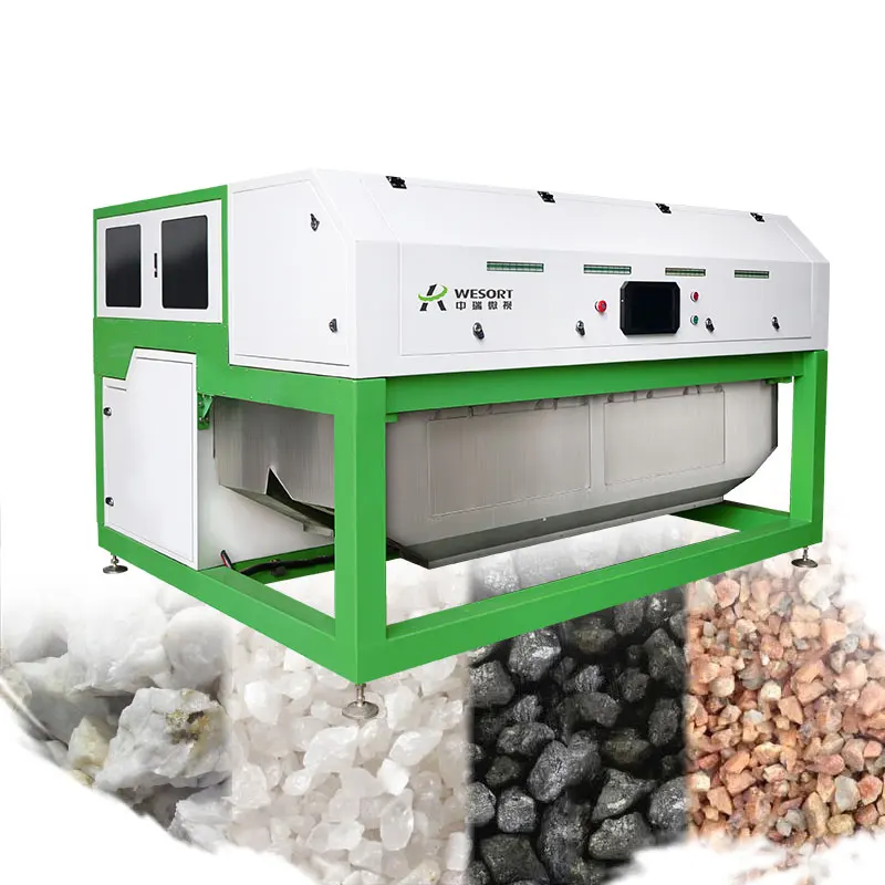 Ore Mineral Stones Quartz Sands Color Sorter With Low Price ccd seeds color sorter machine