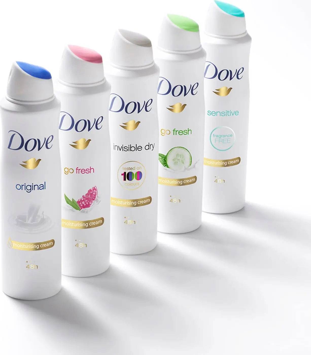 Hot Sale Dove Deodorant Body Spray 150ml , 250 ml