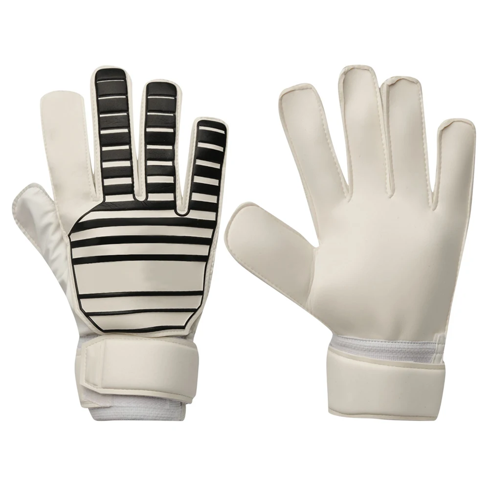 Custom professional latex soccer gloves with finger goalkeeper gloves