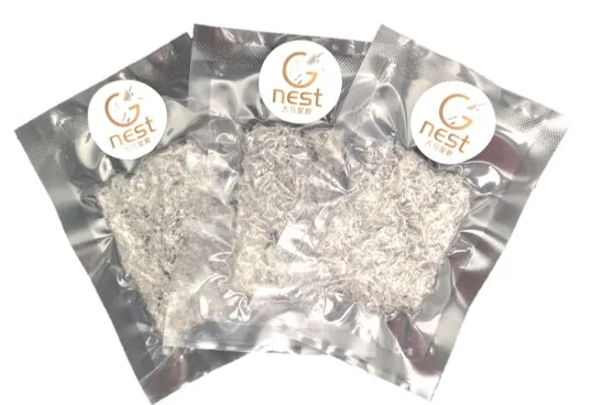 Malaysia Edible Instant Bird Nest / Cubilose  (no need soak)