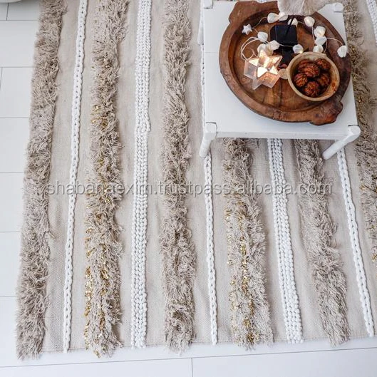 Коврик из марокканского хлопка