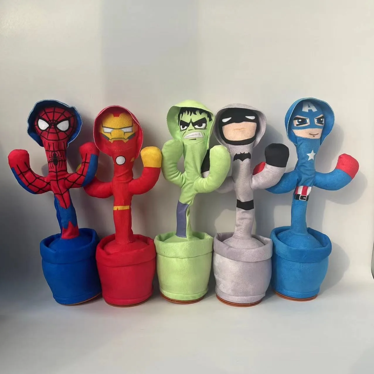 YIWU AULLAN Plush  Dancing Cactus Toy Talking Singing  Electric Growing Rose Stuffed  Dancing Flower