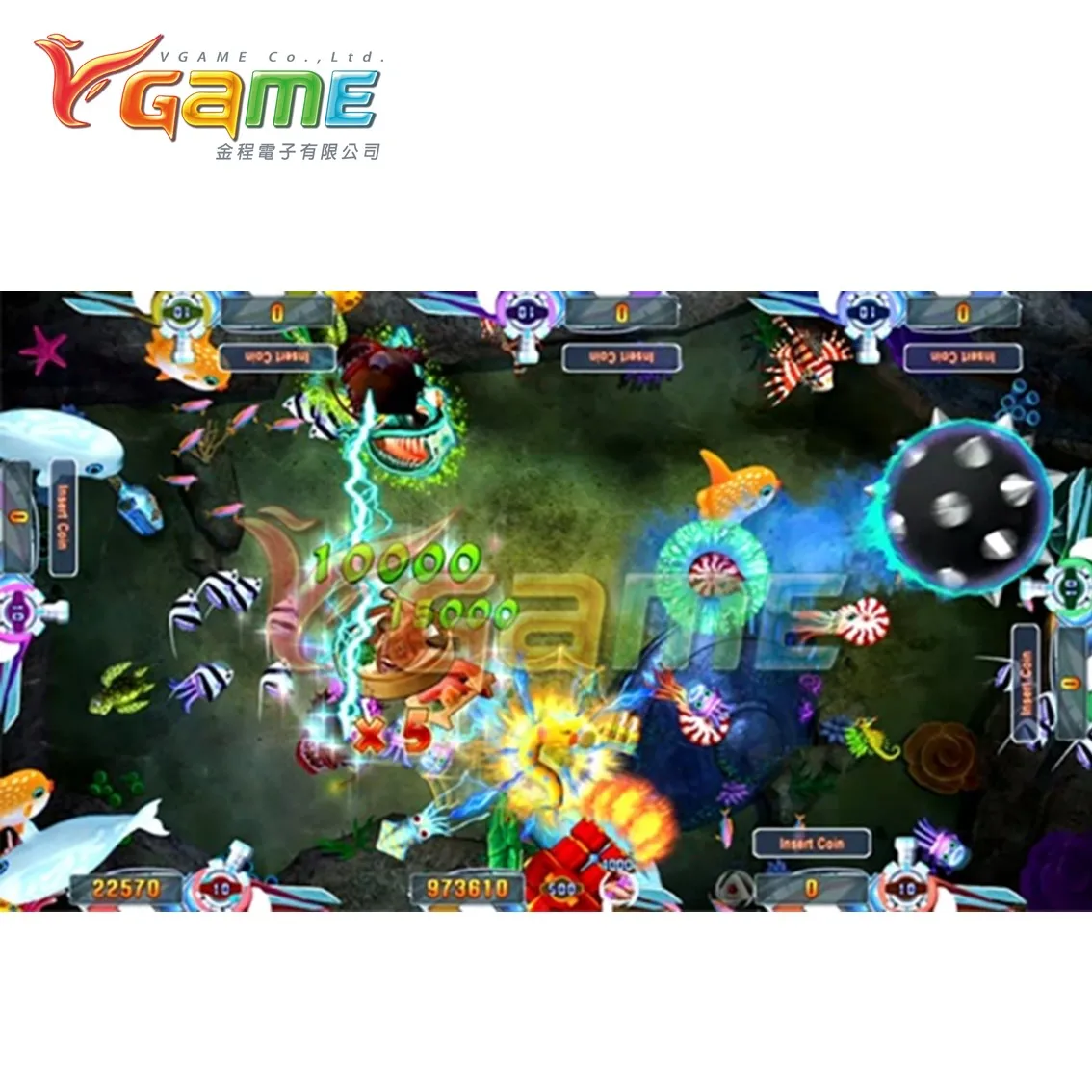 Игровой декодер VGAME Fish для игровой машины с монетами