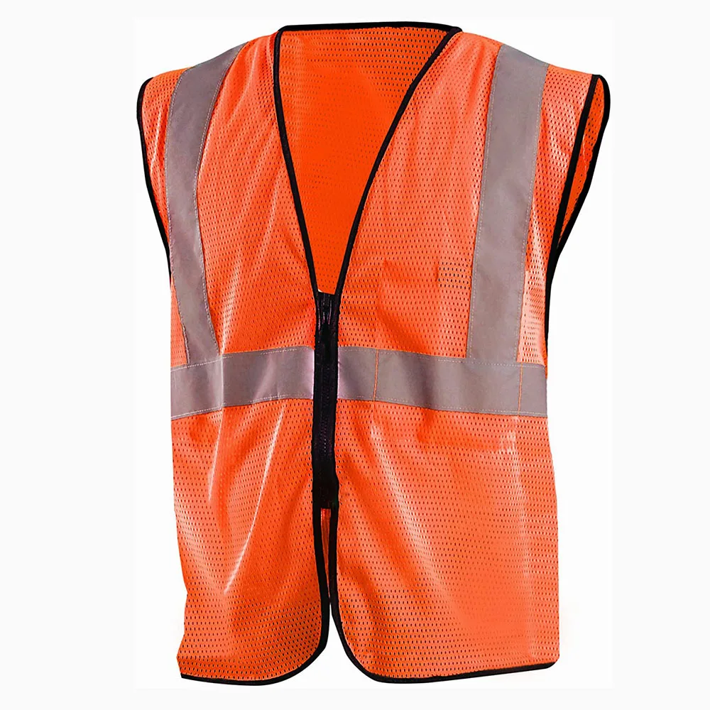  Воздухопроницаемый защитный жилет Hi Viz светоотражающий с высокой видимостью на месте сжатия