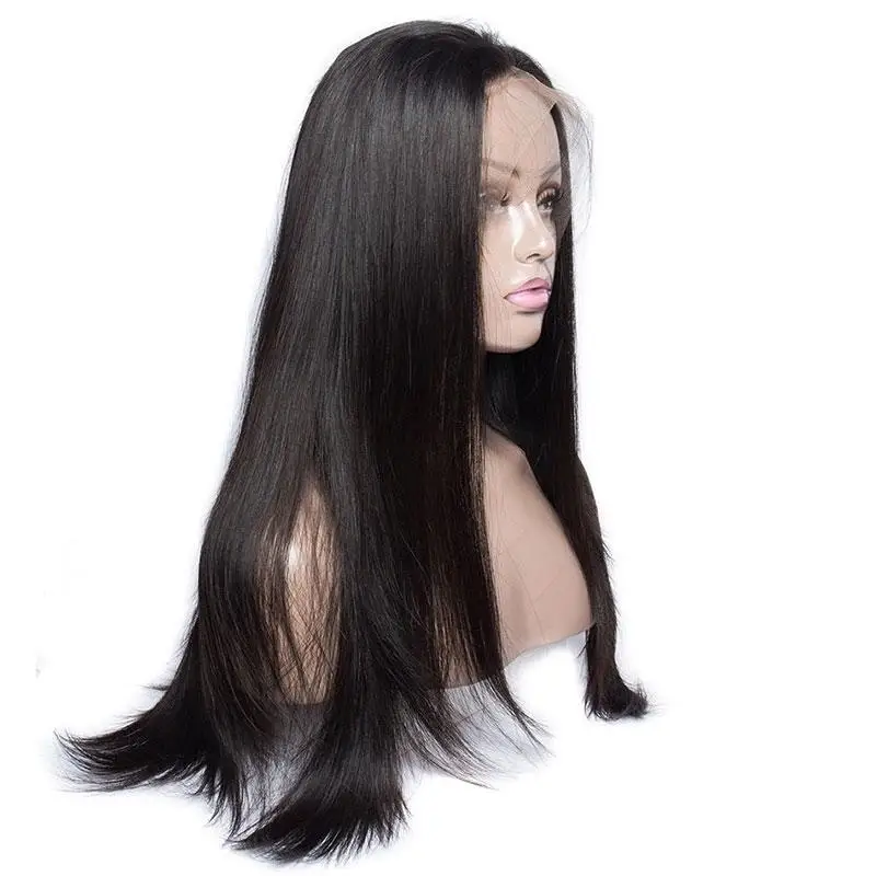 Wholesale Bone Straight Vietnamese Hair Lace Front Wigs Virgin Cuticle Aligned Human Hair Wig