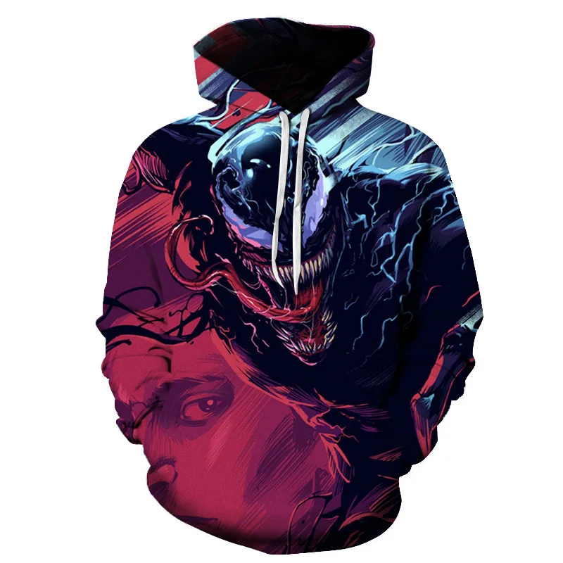 High Quality Fashion Blank Oversize Men Clothes Custom Logo Anime Print custom embroidered pullover hoodie fabric