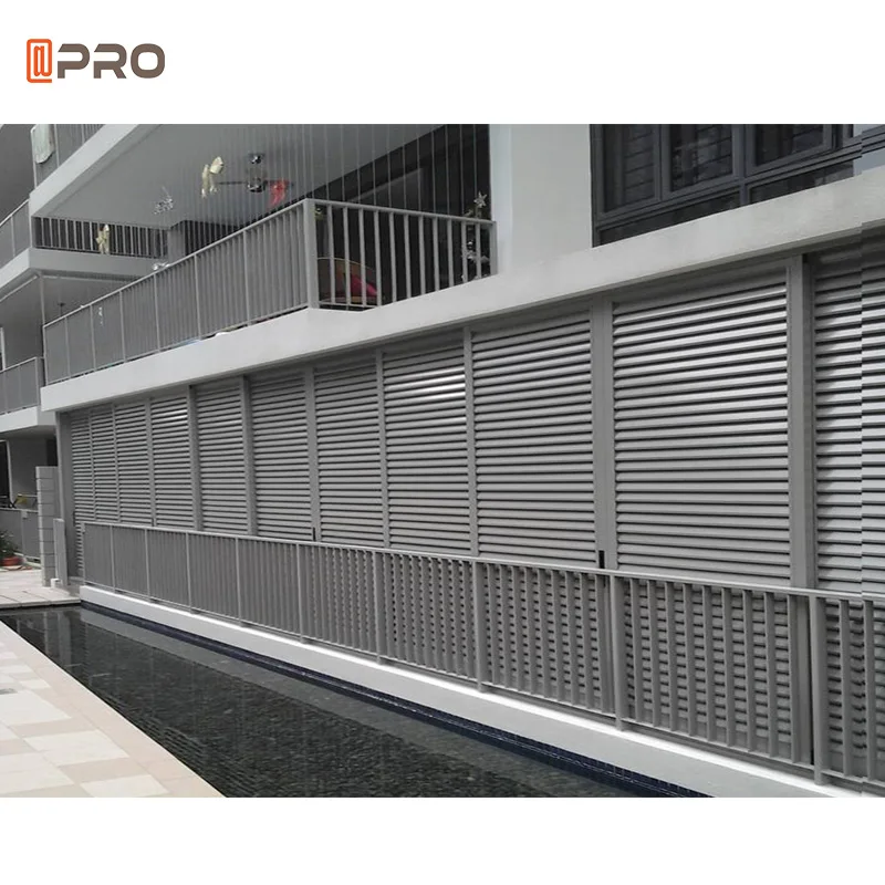 Factory High Quality Aluminum Sun Louver Window for House