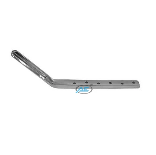 GMP Certified Indian Manufacturer Orthopedic Implants Jewett Nail Plate For Dynamic Hip Compression in Stainless Steel