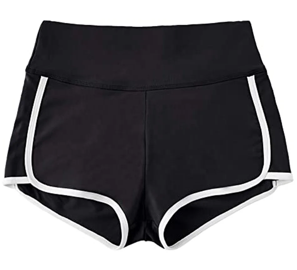 Girls Shorts Snicker Shorts Gym 2020 Custom Logo Design Booty Yoga Sports Fashion Candy Skittles Snack Shorts Set For Women