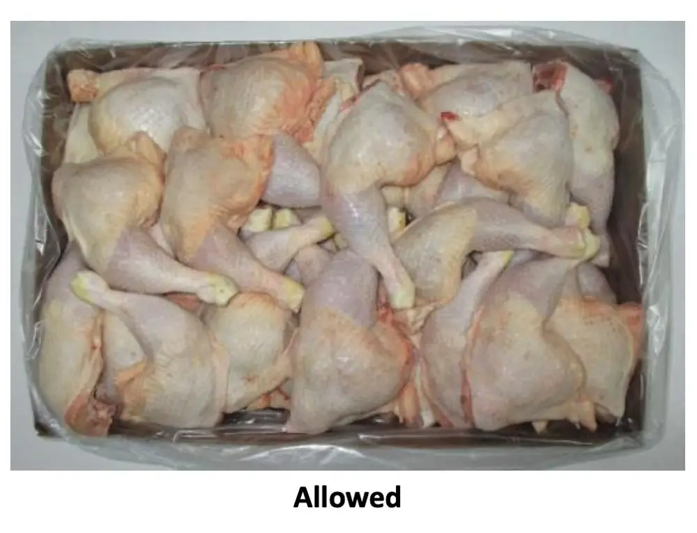 
Chicken leg quarter with backbone 