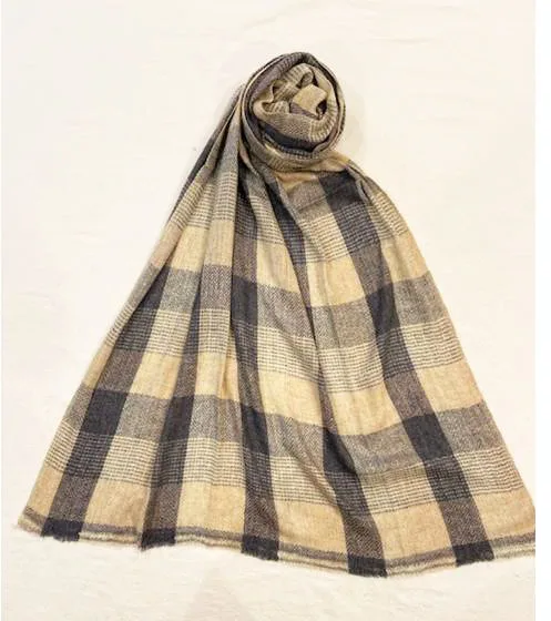 100% Viscose Plaid Pashmina Cashmere Shawl Scarf for Men Winter Long Shawl Warm Soft And Durable High Quality Scarves and Shawls
