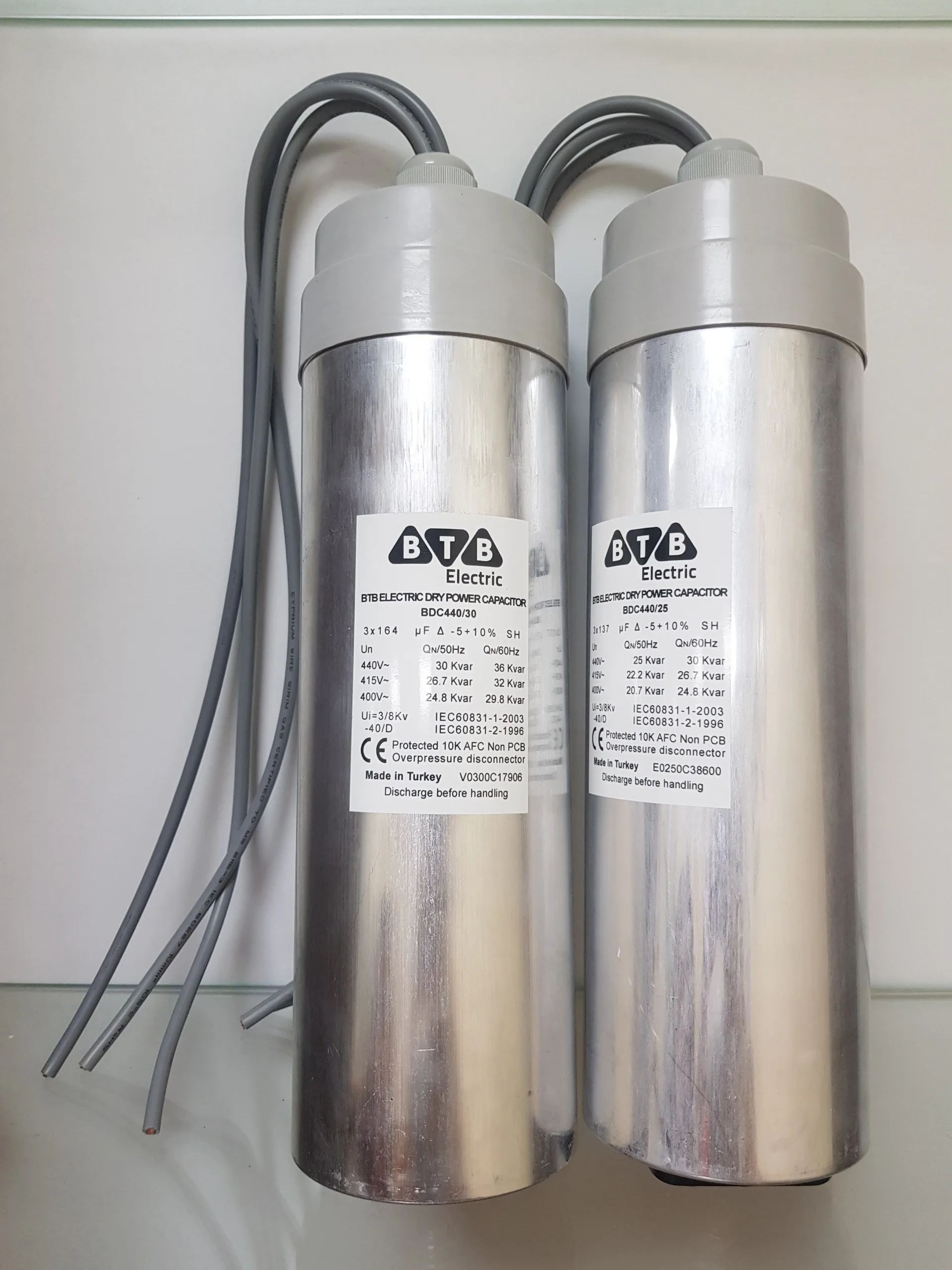 SUPER CAPACITOR BANK  WITH WIRE 15kvar 3 phases 440v  new style  2021  MADE IN TURKEY