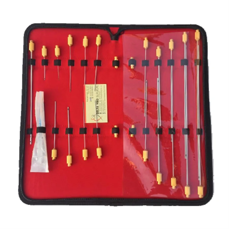 Инструменты для канюли для липосакции, ручной источник питания, нержавеющая сталь, пластиковый материал, основа для хирургических инструментов