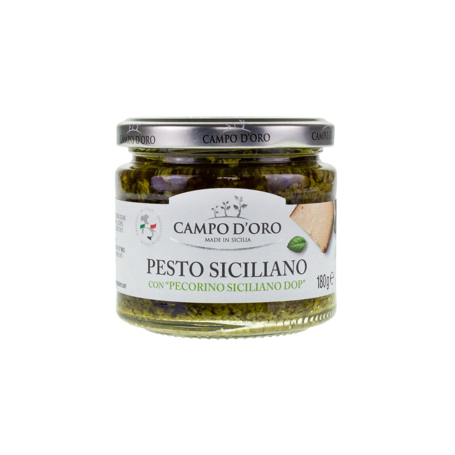 
Sicilian pesto sauce with Pecorino siciliano PDO 