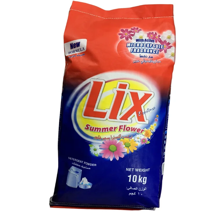 Надежная фабрика лучший продавец LIX Экстра Летний цветок стиральный порошок для ежедневного использования сделано во Вьетнаме