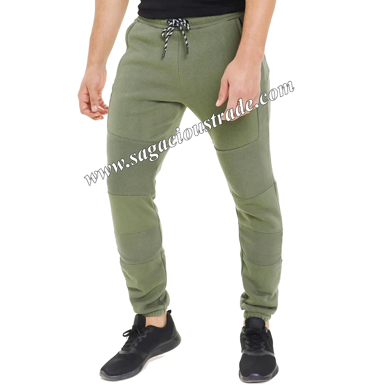 Top Selling High Quality Export Oriented Fashionable 100% cotton 240 GSM ladies Long trousers From Bangladesh