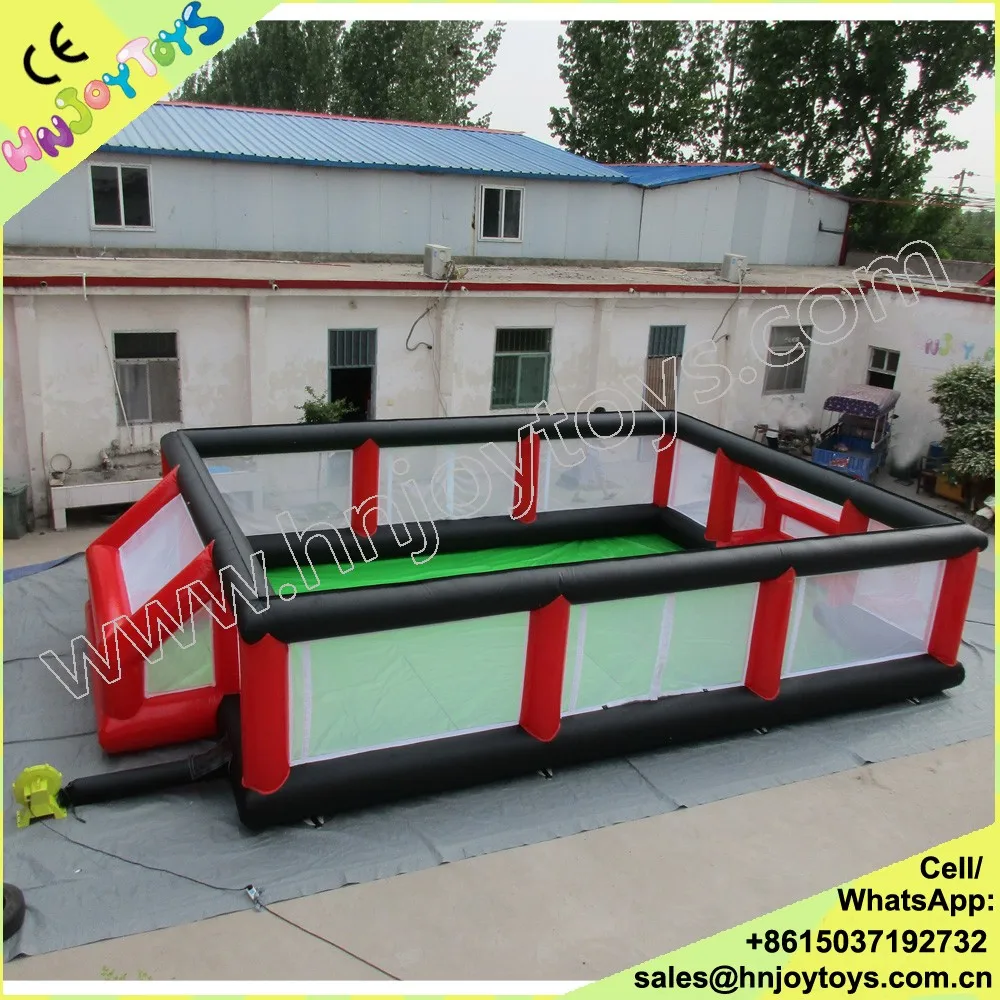 
Inflatable Football Court Blow Up Football Pitch Inflatable Soccer Field Game Inflatable Sports Pitches 