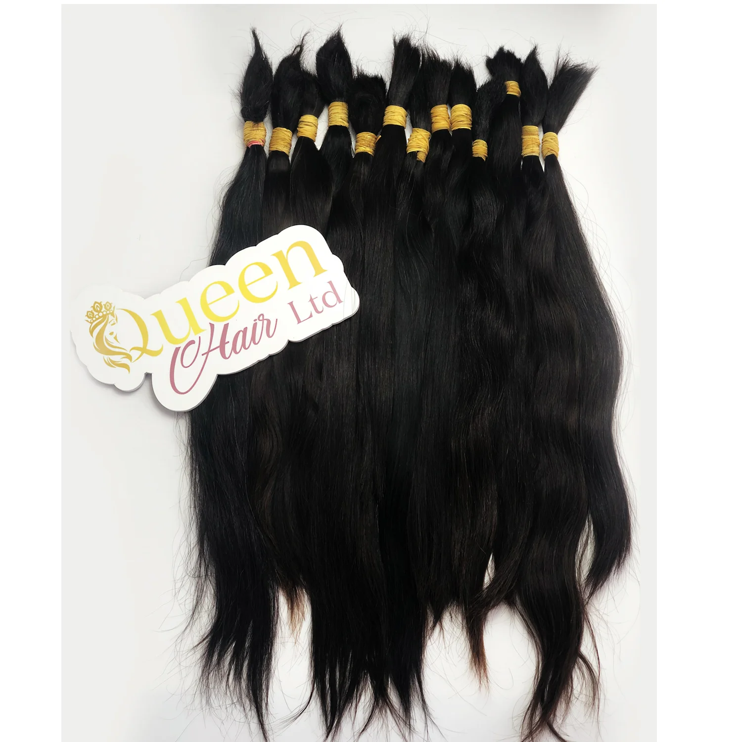 Высококачественные Натуральные вьетнамские волосы 50 см натуральные с выравненной кутикулой