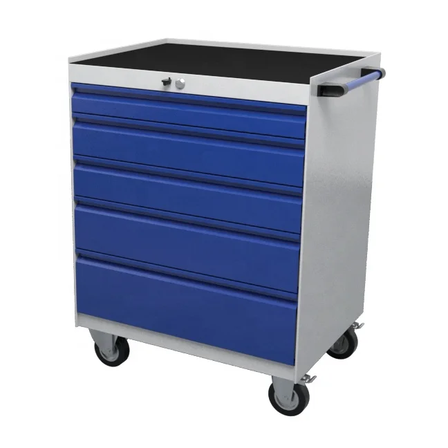 Garage Workshop hand Tools Toolbox Cabinet Trolley Tool organizer box heavy load drawer set wheel caster K-10109P